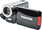 Toshiba Camileo H30 Full-HD Camcorder (SD Kartenslots, 5-fach optischer Zoom, 7.6 cm Touch-Screen Display, HDMI Kabel, USB 2.0) schwarz