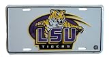 Louisiana State Tigers LSU Metal License Plate