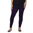 Xhilaration&reg; Plus Plaid Leggings - Purple/Black