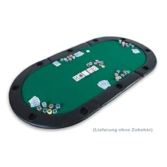 Pokerauflage Pokertisch Poker Tisch faltbar klappbar - L 208 x B 106 x H 3 cm