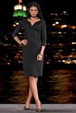 Metrostyle Metro Luxe Shirred Waist Sheath