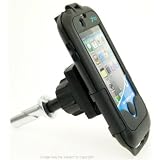 Buybits Motorcycle Fork Stem 15-17mm Mount with Waterproof Tough Case for the Apple iPhone 4