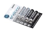 Produkt-Bild: Sanyo Eneloop HR-3UTGA-8BP-AZ Akku AA 8er Pack Glitter