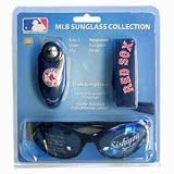 Boston Red Sox Sunglasses Kit w/ Visor Clip & Croakie