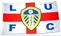 OFFICIAL LEEDS UNITED FC LARGE 5'X3' LUFC BODY FLAG