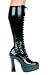 Women's 557-Gina 5 Heel Stretch Knee Boot With Inner Zipper