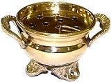Brass Cauldron Burner For Resin Incense