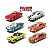 Set of 6 Barrett Jackson Auction Block 1 64 Series 3 by Collectable Diecast