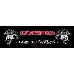 The Exploited - Beat The Bastards (gewebter Superstrip Aufn�her)