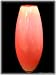 Red Murano Art Glass Vase
