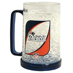 New England Patriots Crystal Freezer Mug