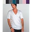 Canvas - Unisex Deep V-Neck T-Shirt