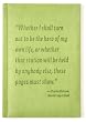 Quoted "Hero" Journal, Fully Embossed