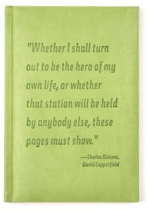 Quoted "Hero" Journal, Fully Embossed