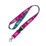 Miami Dolphins Breast Cancer Awareness 2-Tone Detachable Lanyard