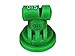 TeeJet TT110015-VP Turbo TeeJet Spray Tip, 0.092-0.23 GPM, 15-90 psi, Polymer - Green