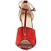 Nature Breeze Women's Peep Toe T-Strap Stiletto Heel Evening Dress Sandal Shoes