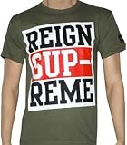 REIGN SUPREME - Logo - Army Green T-shirt