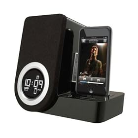 IHOME Pivoting Alarm Clock For Ipod