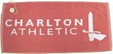 Charlton Athletic Golf Bar Towel and brass ball marker