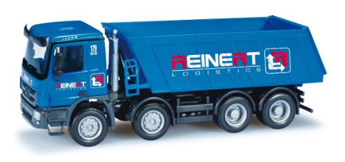 Herpa 159562 - Mercedes-Benz Actros M 08 8x4 Meiller Kipper Reinert '08 Kipper Reinert Logist
