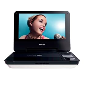 Philips PET740/05 7" Portable DVD Player with Car Adapter and Remote Control