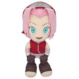 Official GE Entertainment Naruto Shippuden Plush Toy - 8" Sakura (GE-8905)