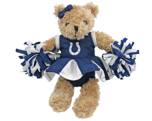 Champion Treasures NFL Indianapolis Colts Cheerleader Bear