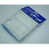 100mm extractor fan vent with gravity flaps (white)