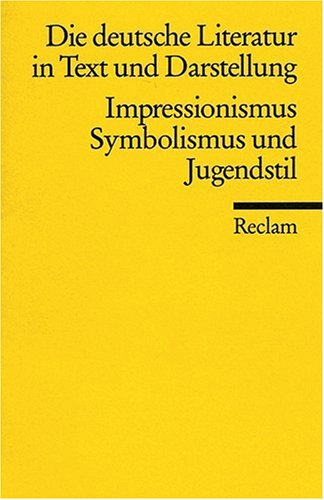 Die deutsche Literatur in Text und Darstellung