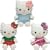 TY HELLO KITTY ~ BLUE ANGEL ~ STRAWBEERY ~ TARTAN TRIO
