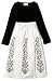 Rare Editions Girls 7-16 Matte Satin Dress With Caviar Beading