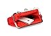 Bundle Monster Womens Vintage Satin Cocktail Party Handbag w/Shoulder Chain-BLACK