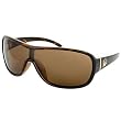 Dragon Alliance Transit Men's Large Fit Racewear Sunglasses - Tortoise/Bronze