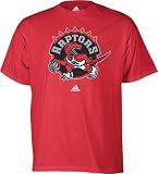 Toronto Raptors adidas Primary Logo Red T-Shirt - Medium