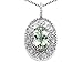2.00 cttw 10k Gold Genuine Oval Green Amethyst and title=