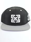 KR3W Team Bracket Snapback Cap - Black
