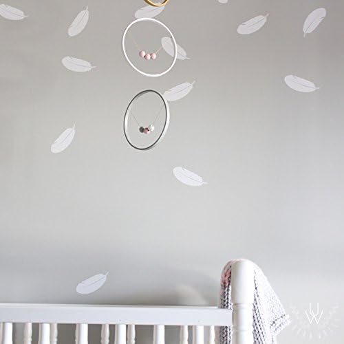 Feathers by VonBon Apparrel Pattern Decal -Wall Decal Home Décor by Urban Walls