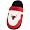 Chicago Bulls NBA Comfy Feet Scuff Slippers (Men's Size Under 5 1/5) (Small)