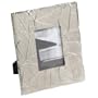 Accents de Ville Leaves Imprint Frame, Nickel, 4 x 6"