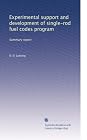 Experimental support and development of single-rod fuel codes program: Summary report