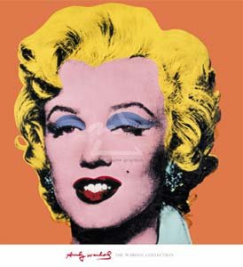 ポスター アンディ ウォーホル Shot Orange Marilyn 1964