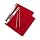 ACCO Pressboard Hanging Data Binder, 8.5 x 11 Inches Unburst Sheets, Executive Red (54129 )