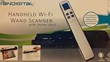 Pandigital Handheld Wi-Fi Wand Scanner with Feeder Dock - S8X1103PU - Purple