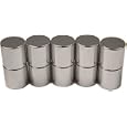 10 Neodymium Magnets 1/2 x 1/2 inch Cylinder N48