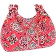 Vera Bradley Large Hobo Call Me Coral Purse Handbag Bag