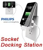 Philips Socket Dockit Travel Wall Charger Docking Station