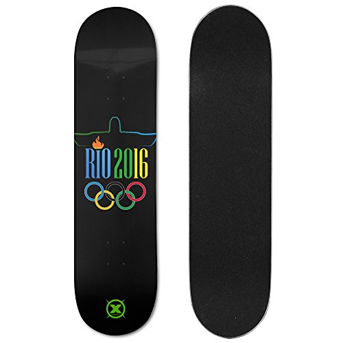 X-sports 2016 Brazil Rio Olympics Summer Sports Meeting Ultimate Sports Double Slide Skateboard Deck / Board