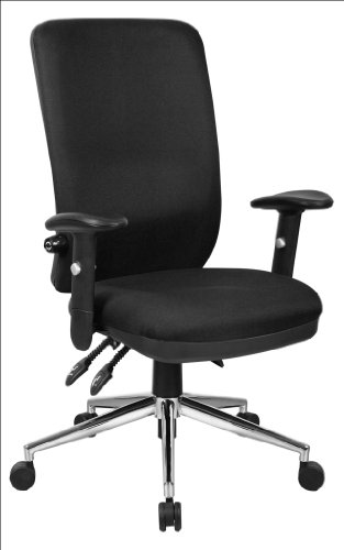 Halcyon Chiropractor Approved Orthopaedic Office Chair - Black top Garden Furniture product Halcyon Chiropractor Approved Orthopaedic Office Chair - Black picture