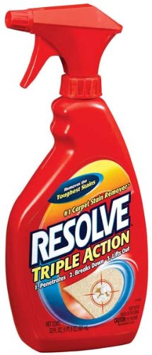 Resolve Triple Action, Trigger, 22-Ounce Bottles (Pack of 12)